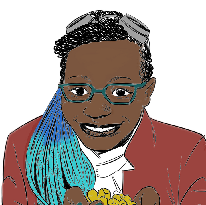 Lola illustrated headshot