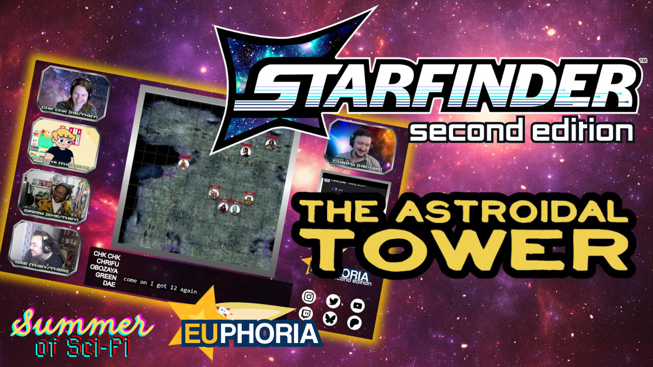 Summer of Sci-fi Starfinder 2e The Astroidal Tower title card